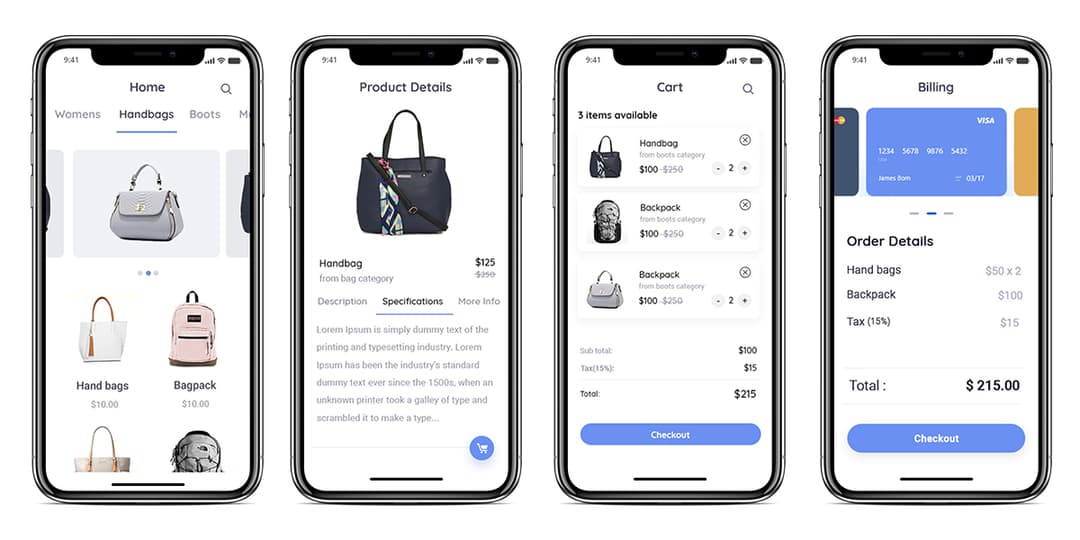 E-commerce Mobile App